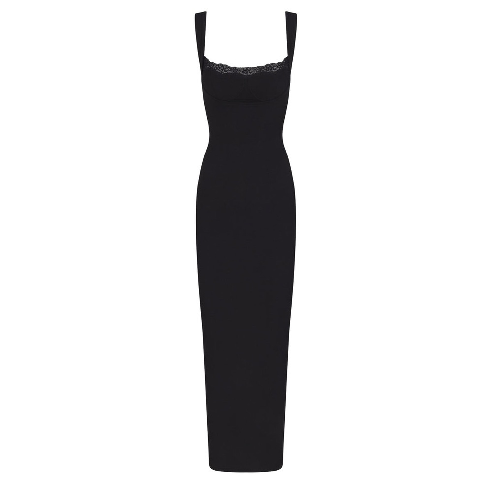 SKIMS Black Maxi Dress - Picture 3 of 13